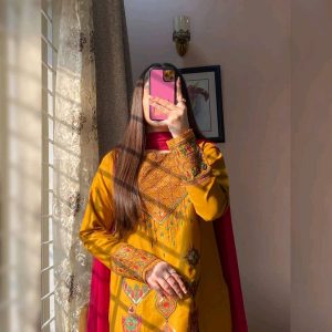Sequence Embroidery Three Piece – Premium Soft Cotton Collection