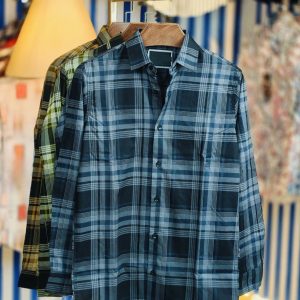 Pure Cotton Full Sleeve Check & Print Shirt for Men