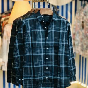 Pure Cotton Full Sleeve Check & Print Shirt for Men