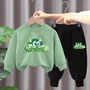 Kids Sweatshirt & Trouser Combo Set